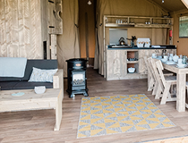 safari tent outdoor heater Essex